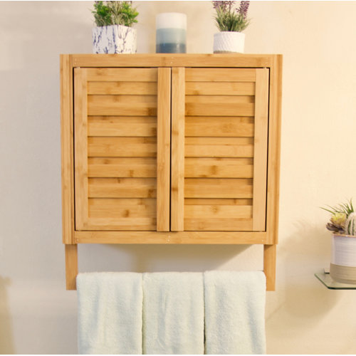 Bathroom Wall Cabinet Natural Wood